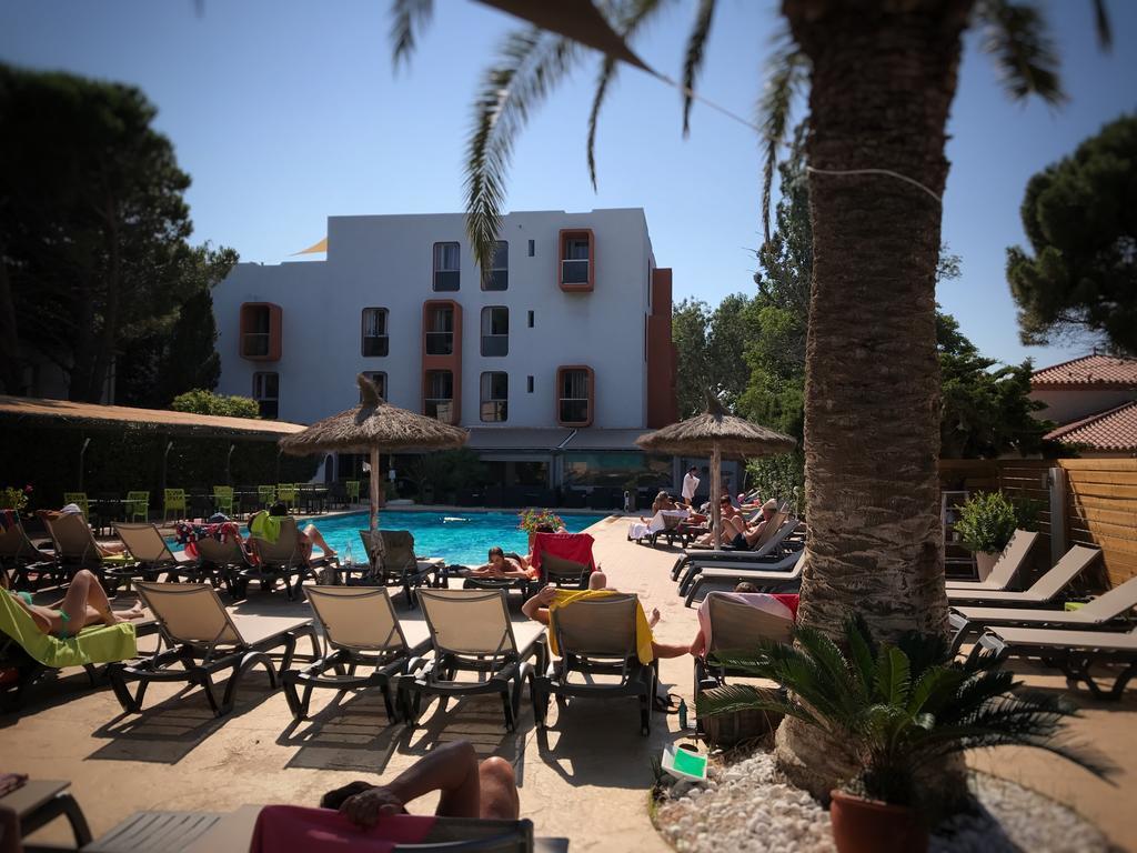 Hotel Aquarius Canet-en-Roussillon Exterior foto
