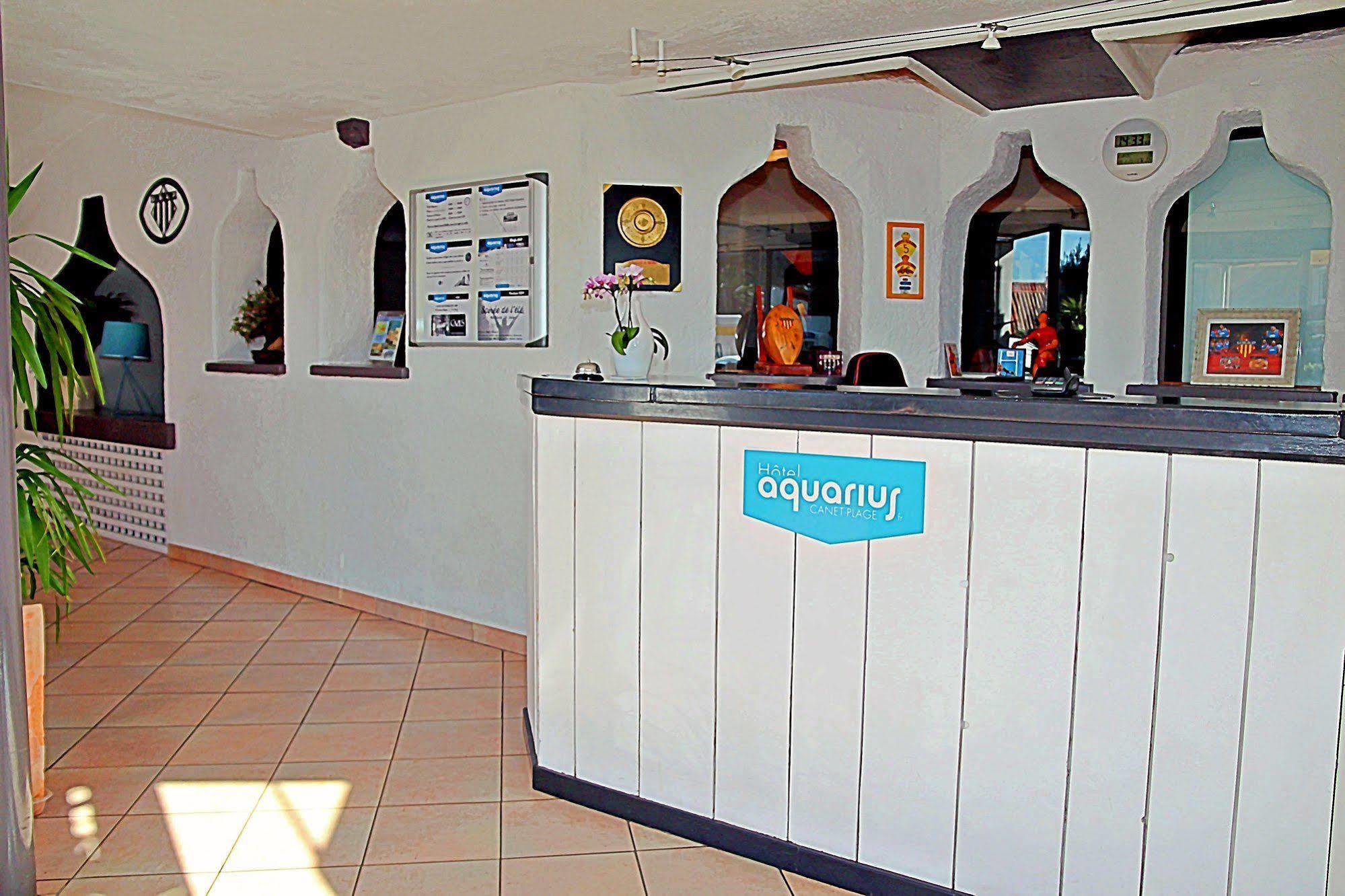 Hotel Aquarius Canet-en-Roussillon Exterior foto