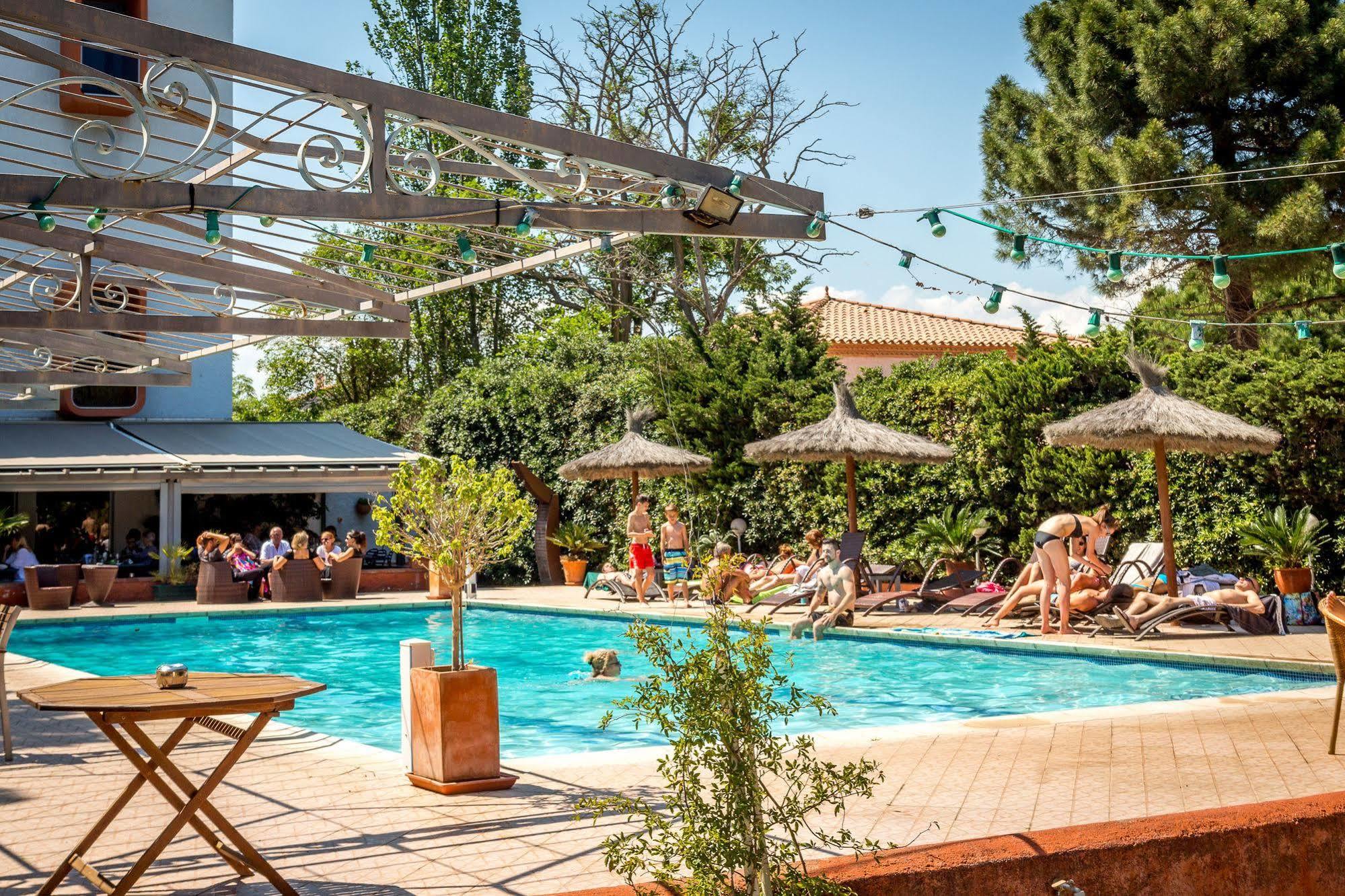 Hotel Aquarius Canet-en-Roussillon Exterior foto